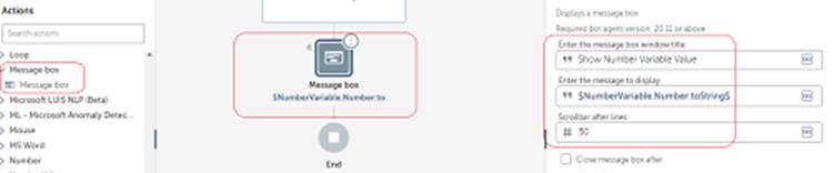 How to use For loop in Automation Anywhere
